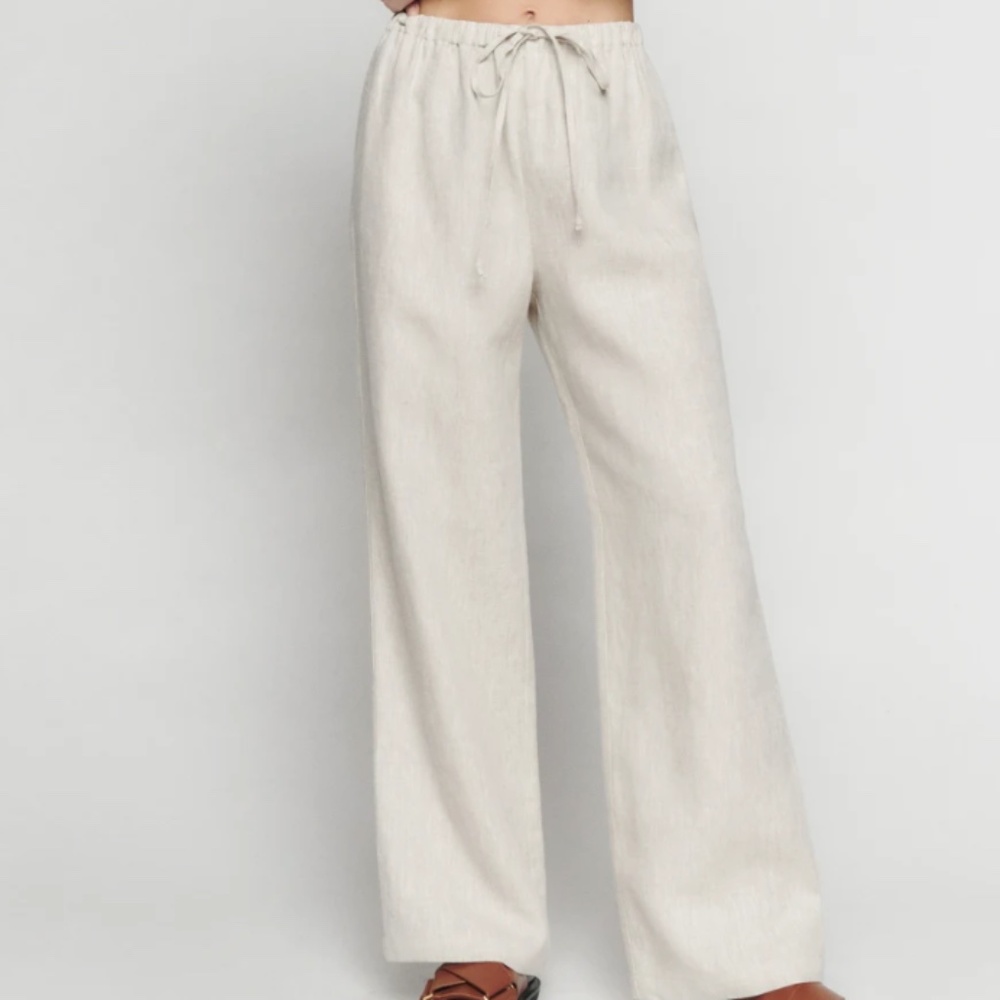 Reformation Petites Olina Linen Pant (NWOT)